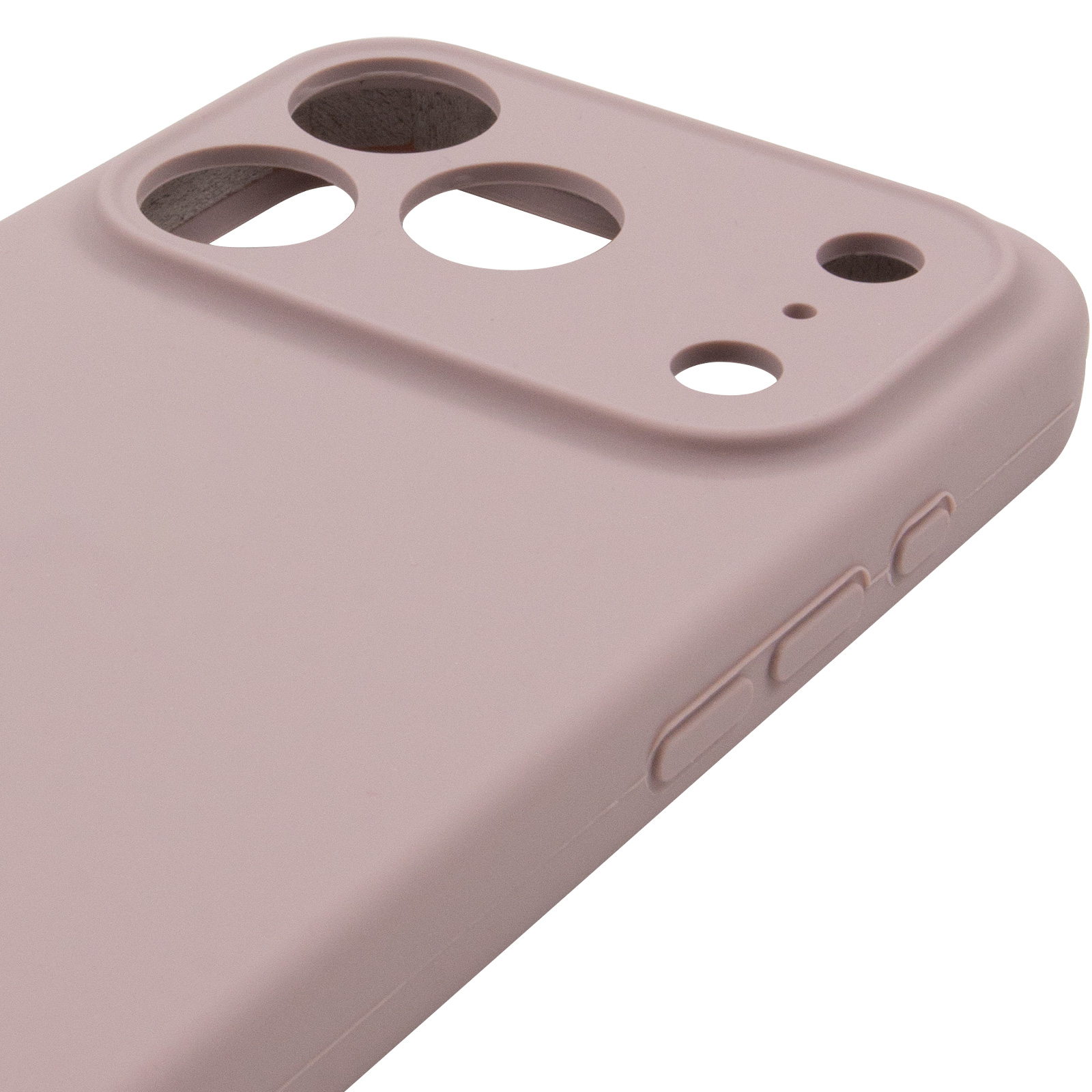 Чехол Silk Full Camera Protective (AA) NO LOGO для Apple iPhone 17 Pro Max / 18 Pro Max (6.9"), Серый / Lavender 3, Силикон, купить оптом с доставкой