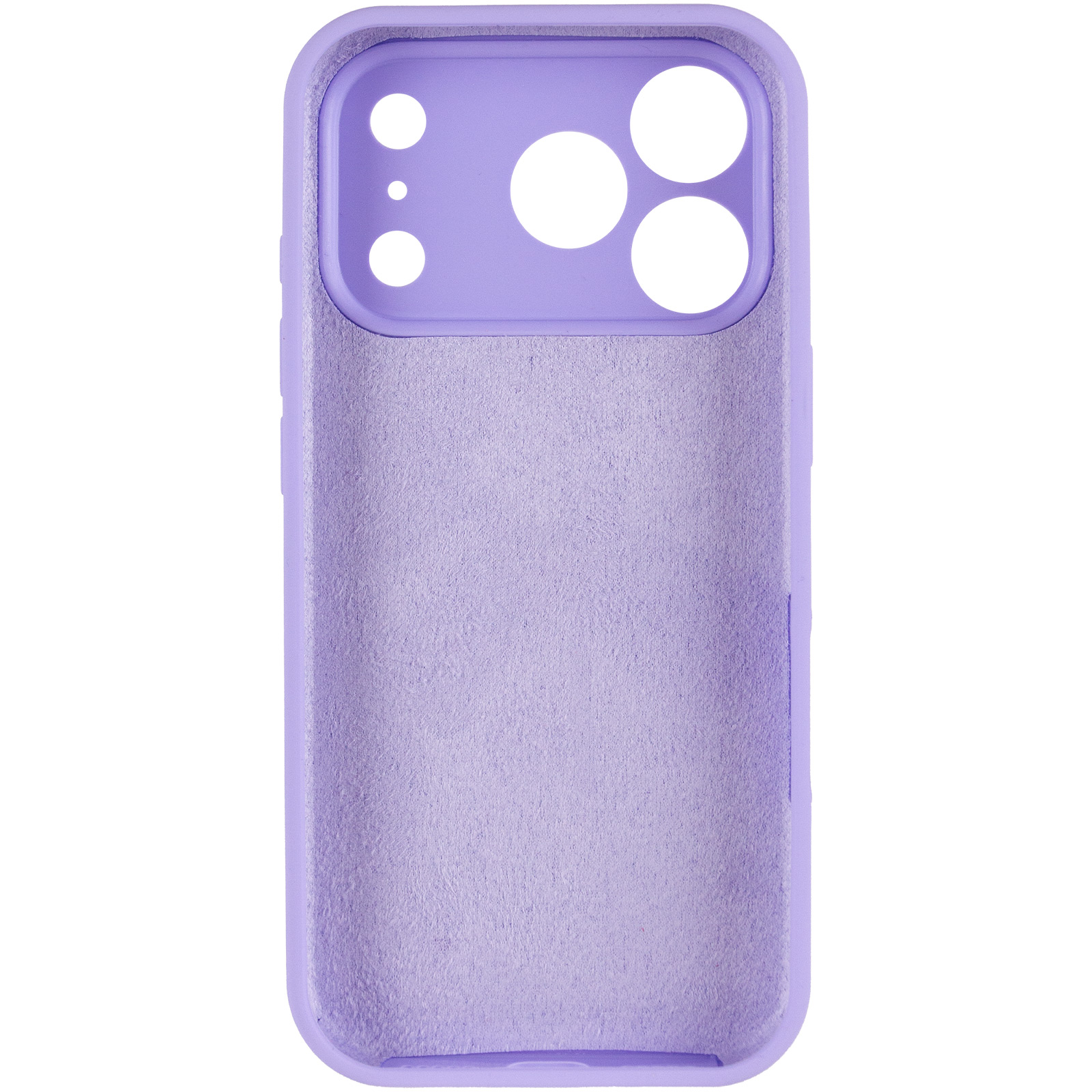 Чехол Silk Full Camera Protective (AA) NO LOGO для Apple iPhone 17 Pro Max / 18 Pro Max (6.9"), Сиреневый / Dasheen 2, Силикон, купить оптом с доставкой
