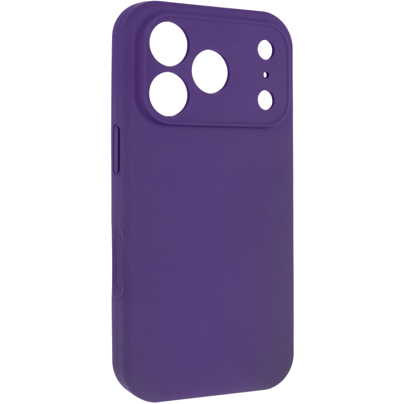 Чехол Silk Full Camera Protective (AA) NO LOGO для Apple iPhone 17 Pro Max / 18 Pro Max (6.9"), Фиолетовый / Amethyst, Силикон, купить оптом с доставкой