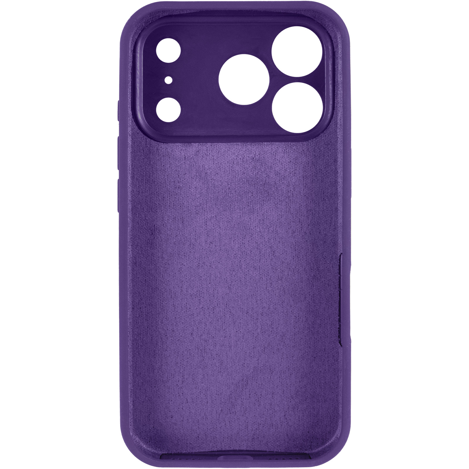 Чехол Silk Full Camera Protective (AA) NO LOGO для Apple iPhone 17 Pro Max / 18 Pro Max (6.9"), Фиолетовый / Amethyst 2, Силикон, купить оптом с доставкой