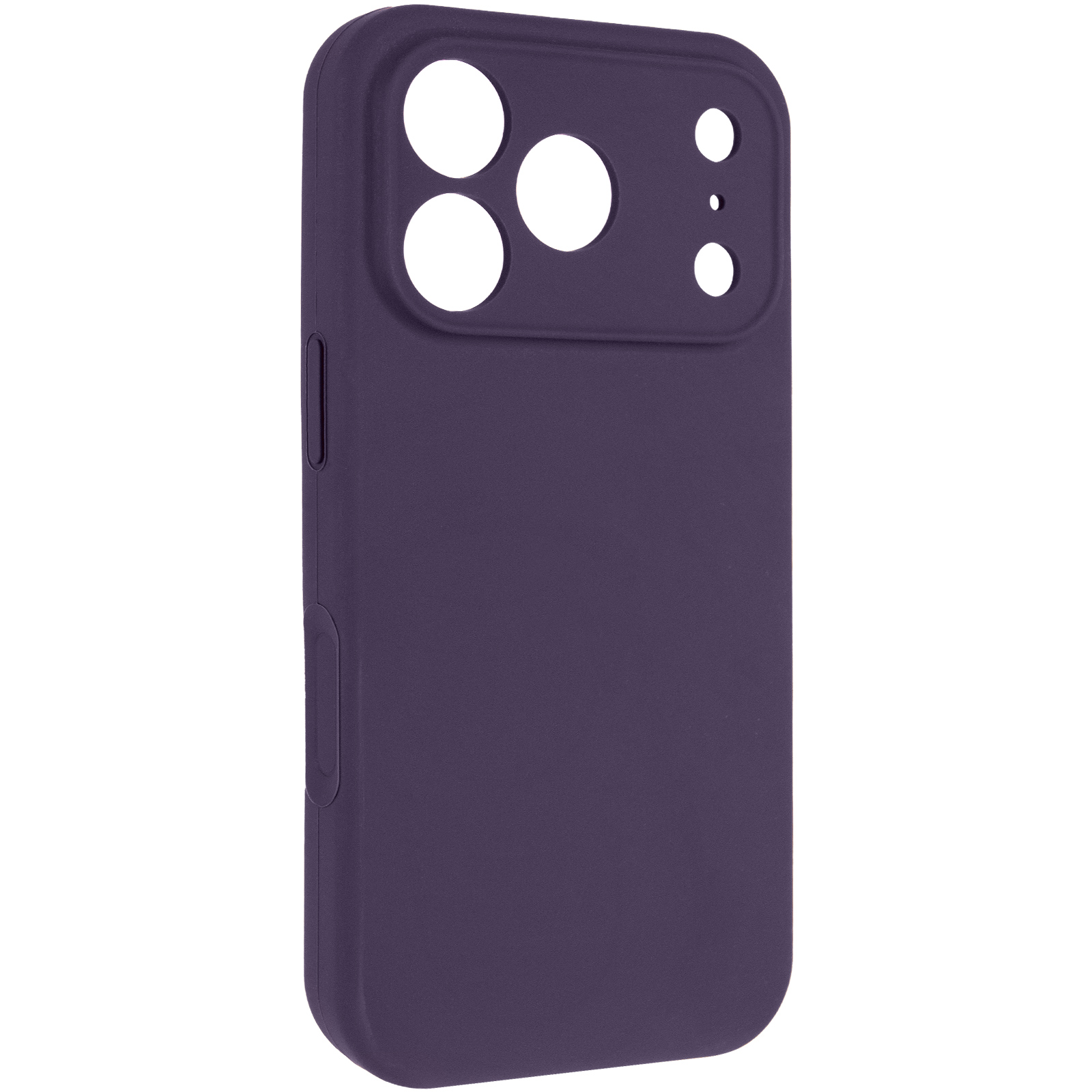 Чехол Silk Full Camera Protective (AA) NO LOGO для Apple iPhone 17 Pro Max / 18 Pro Max (6.9"), Фиолетовый / Elderberry, Силикон, купить оптом с доставкой