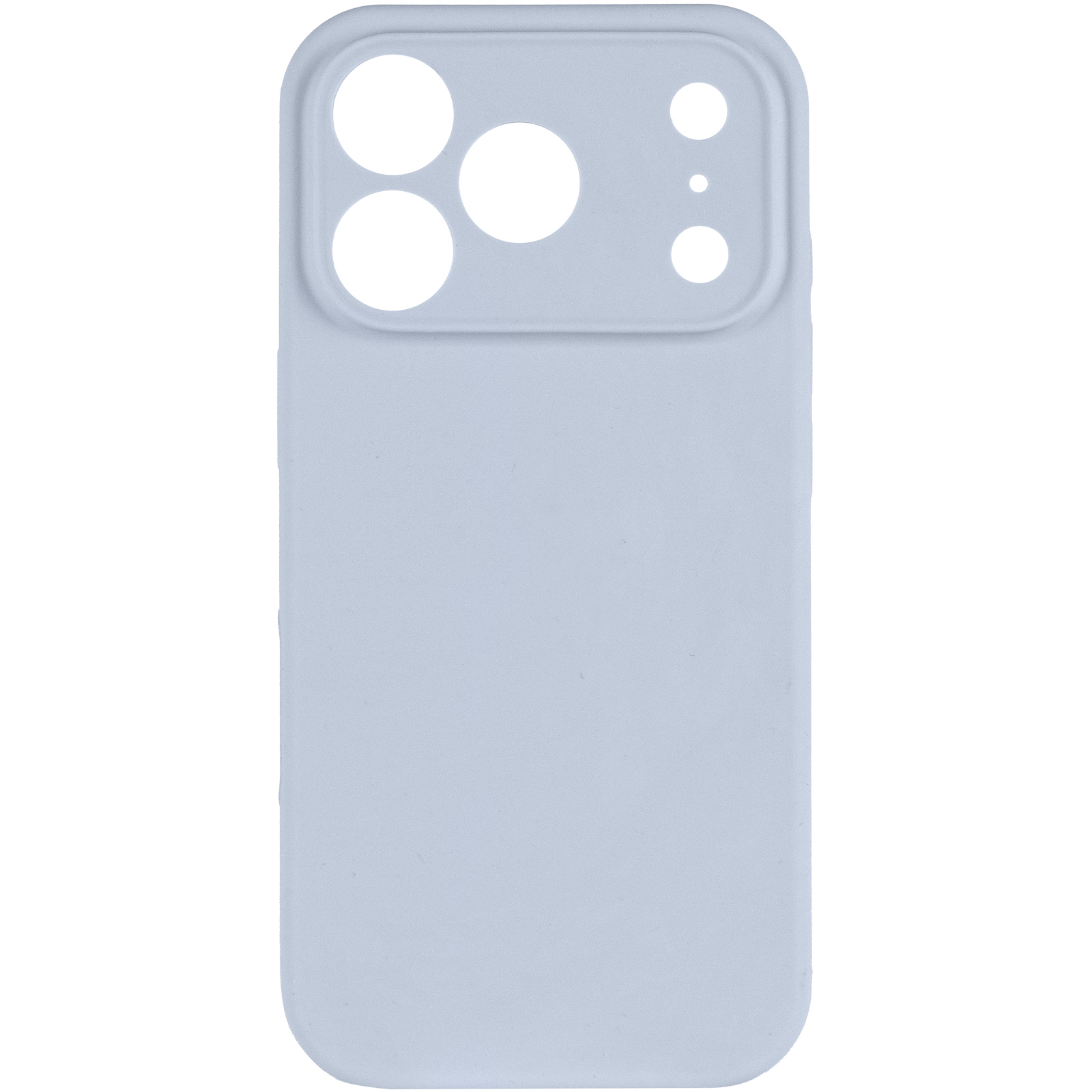 Чохол Silk Full Camera Protective (AA) NO LOGO для Apple iPhone 17 Pro Max (6.9"), Блакитний / Sweet Blue 1, Силікон, купити оптом з доставкою