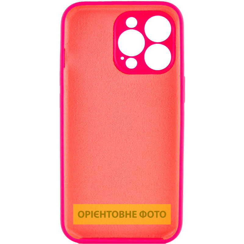 Чохол Silk Full Camera Protective (AA) NO LOGO для Apple iPhone 17 Air (6.5"), Рожевий / Barbie pink 1, Силікон, купити оптом з доставкою