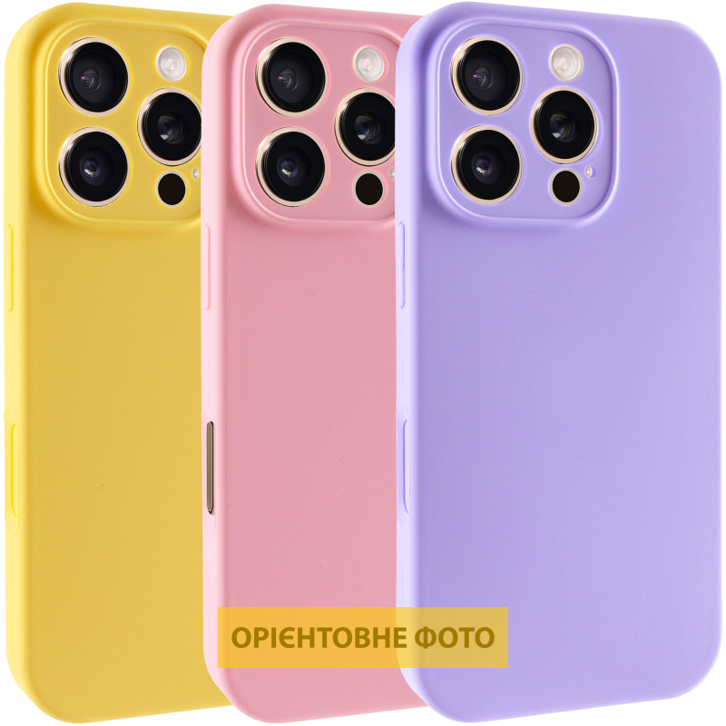 Чохол Silk Full Camera Protective (AA) NO LOGO для Apple iPhone 18 Pro, Силікон, купити оптом з доставкою