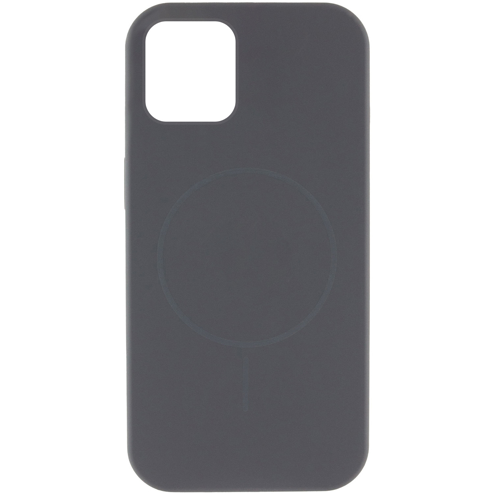 Чохол Silk Full Protective (AA) NO LOGO with Magnetic Fit для Apple iPhone 11 Pro (5.8"), Сірий / Dark Gray 1, Силікон, купити оптом з доставкою