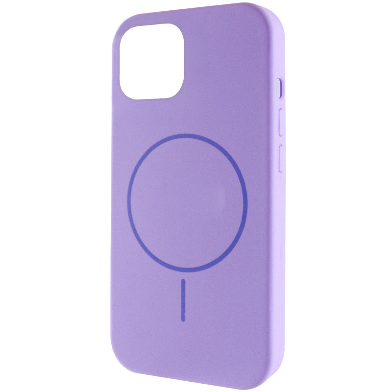 Чохол Silk Full Protective (AA) NO LOGO with Magnetic Fit для Apple iPhone 11 Pro (5.8"), Бузковий / Dasheen, Силікон, купити оптом з доставкою