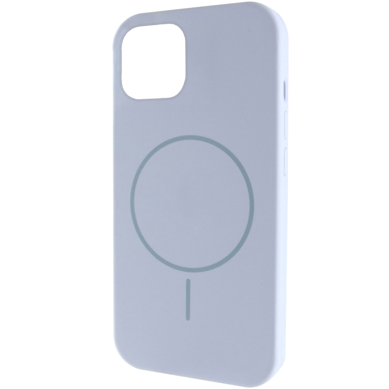 Чохол Silk Full Protective (AA) NO LOGO with Magnetic Fit для Apple iPhone 11 (6.1"), Блакитний / Lilac Blue, Силікон, купити оптом з доставкою