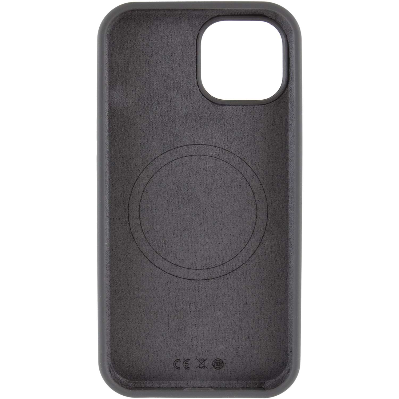 Чохол Silk Full Protective (AA) NO LOGO with Magnetic Fit для Apple iPhone 11 (6.1"), Сірий / Dark Gray 2, Силікон, купити оптом з доставкою