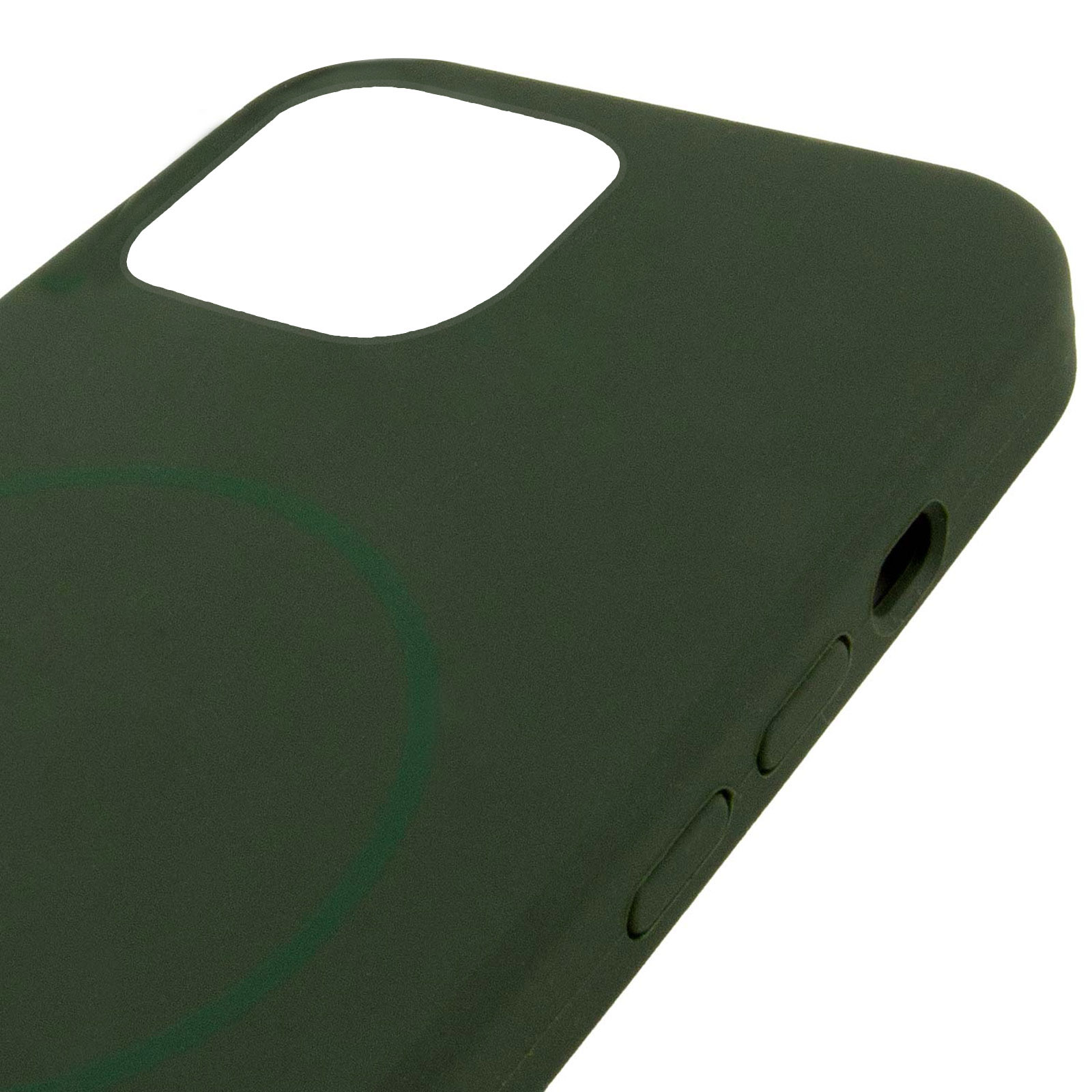 Чохол Silk Full Protective (AA) NO LOGO with Magnetic Fit для Apple iPhone 11 Pro Max (6.5"), Зелений / Cyprus Green 3, Силікон, купити оптом з доставкою