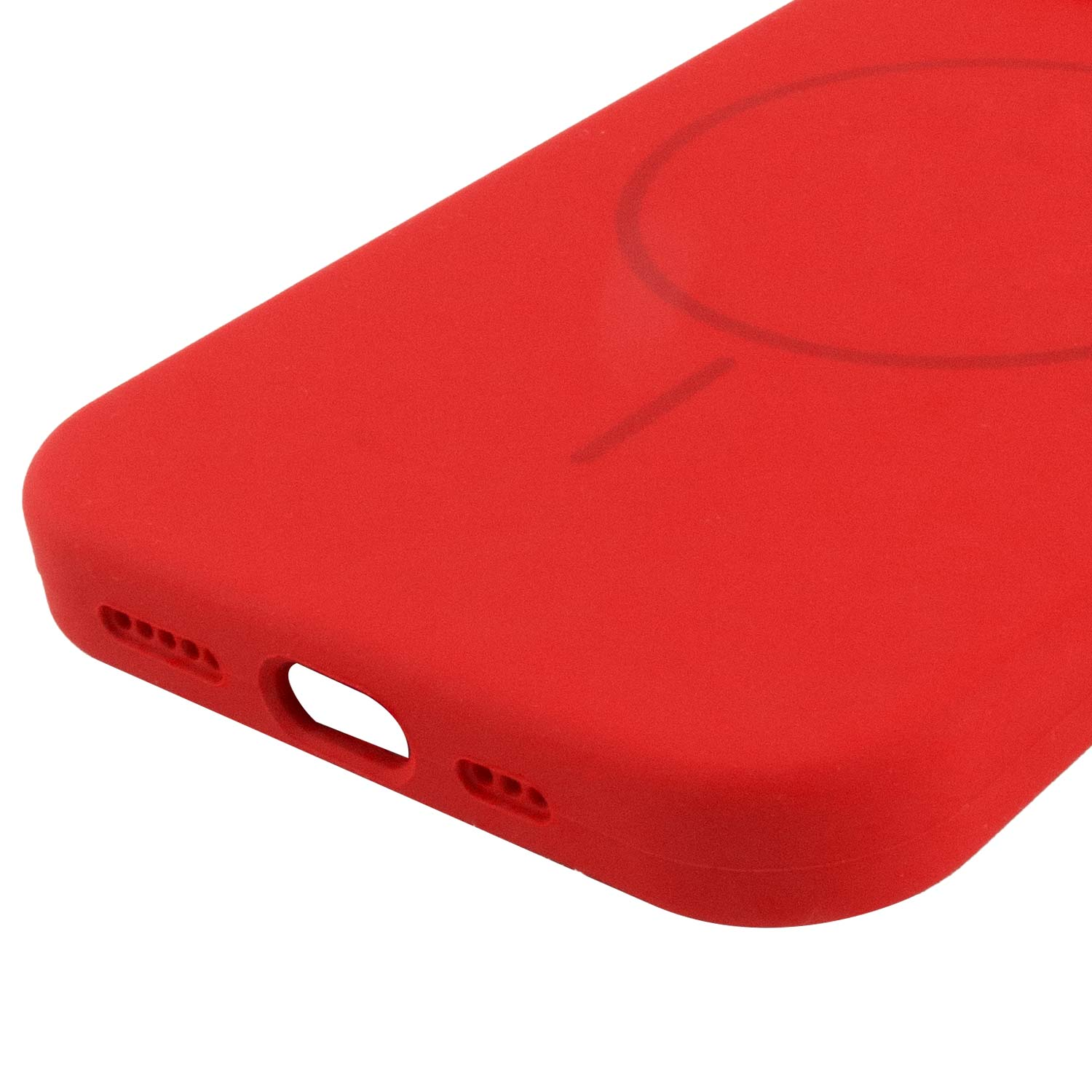 Чохол Silk Full Protective (AA) NO LOGO with Magnetic Fit для Apple iPhone 11 Pro Max (6.5"), Червоний / Red 4, Силікон, купити оптом з доставкою