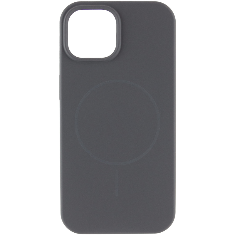 Чохол Silk Full Protective (AA) NO LOGO with Magnetic Fit для Apple iPhone 12 Pro Max (6.7"), Сірий / Dark Gray 1, Силікон, купити оптом з доставкою