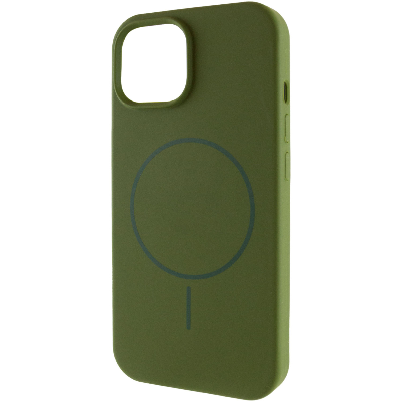Чохол Silk Full Protective (AA) NO LOGO with Magnetic Fit для Apple iPhone 14 (6.1) на малюнкі №1