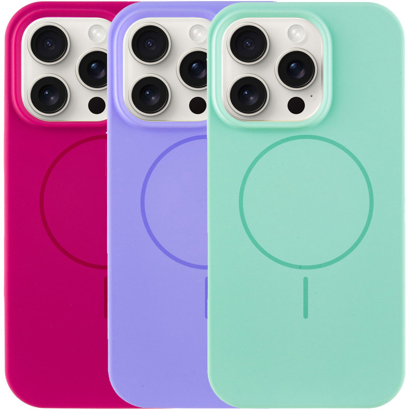 Чохол Silk Full Protective (AA) NO LOGO with Magnetic Fit для Apple iPhone 16 Pro (6.3"), Силікон, купити оптом з доставкою