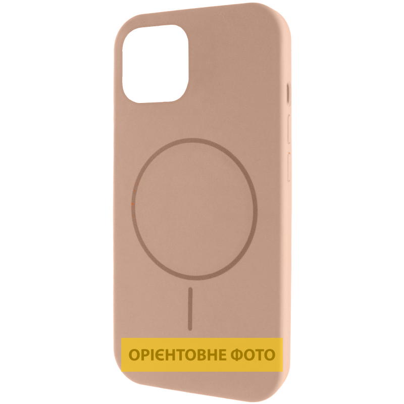 Чохол Silk Full Protective (AA) NO LOGO with Magnetic Fit для Apple iPhone 17 Pro Max (6.9"), Бежевий / Desert Gold, Силікон, купити оптом з доставкою