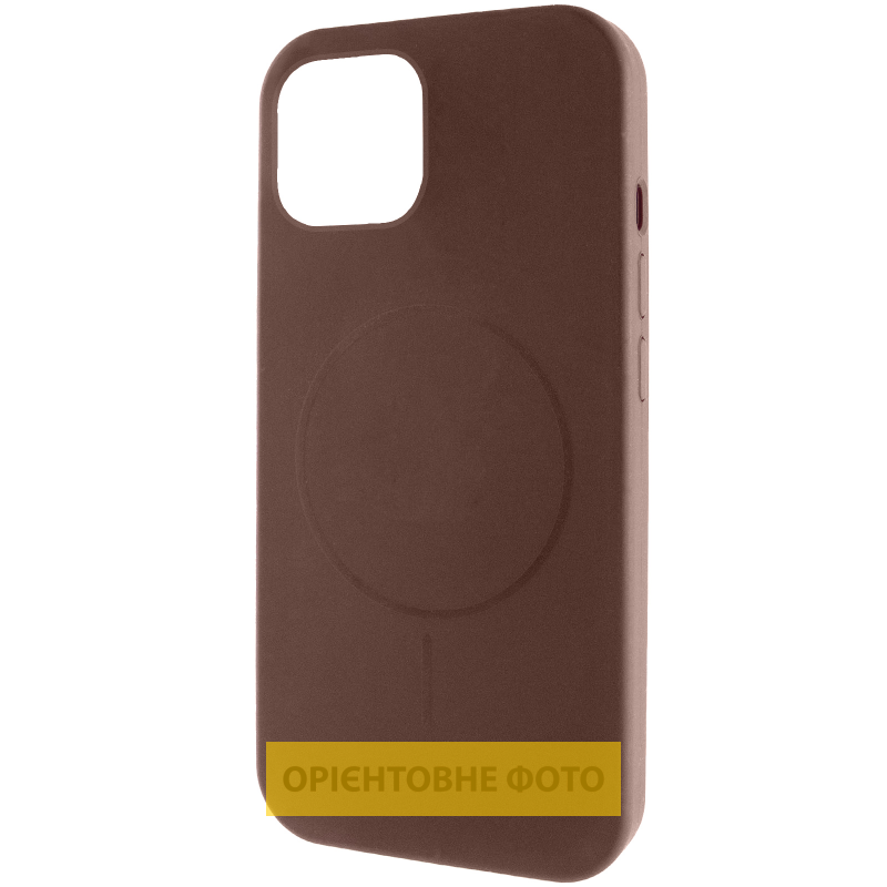 Чохол Silk Full Protective (AA) NO LOGO with Magnetic Fit для Apple iPhone 17 Pro Max (6.9"), Коричневий / Brown, Силікон, купити оптом з доставкою