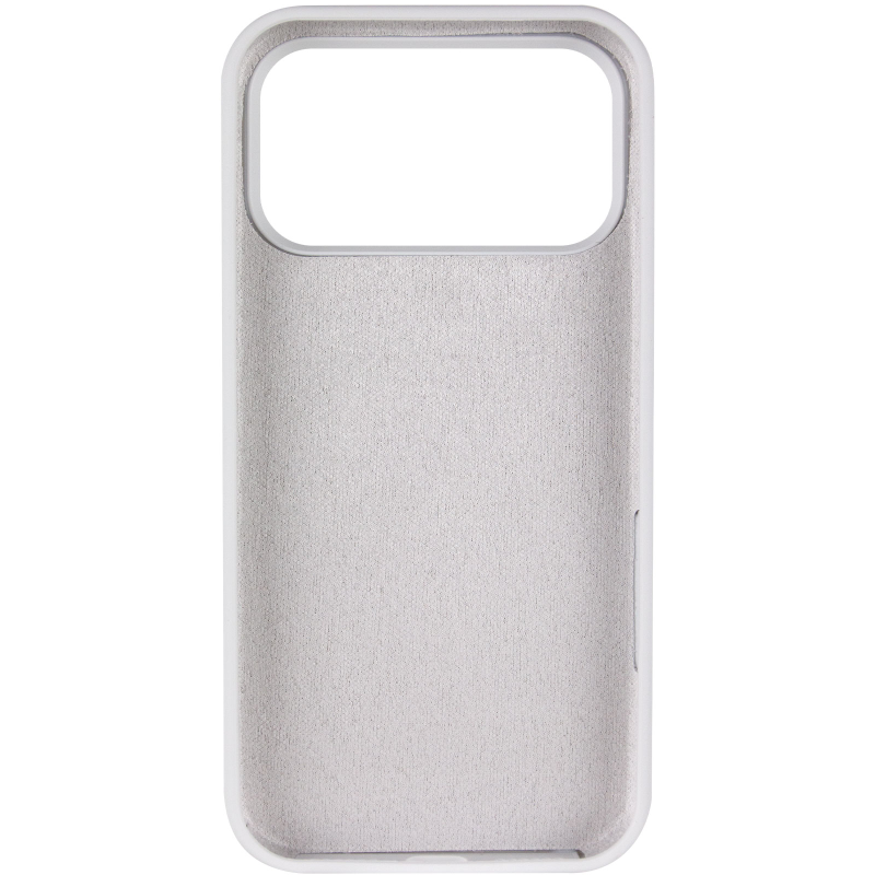 Чохол Silk Full Protective (AA) NO LOGO with Magnetic Fit для Apple iPhone 17 Pro Max (6.9"), Білий / White 1, Силікон, купити оптом з доставкою