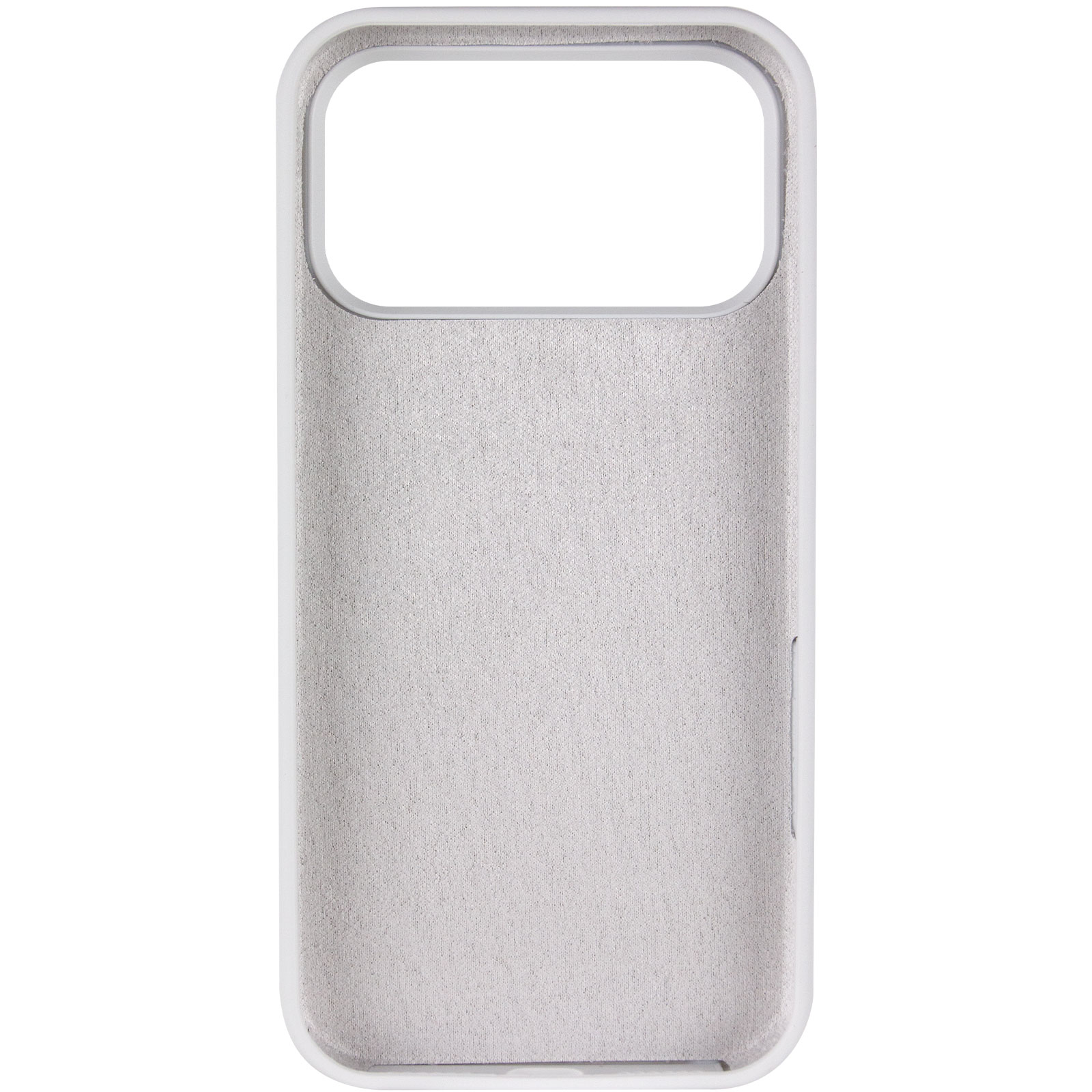Чохол Silk Full Protective (AA) NO LOGO with Magnetic Fit для Apple iPhone 17 Pro Max (6.9"), Білий / White 1, Силікон, купити оптом з доставкою
