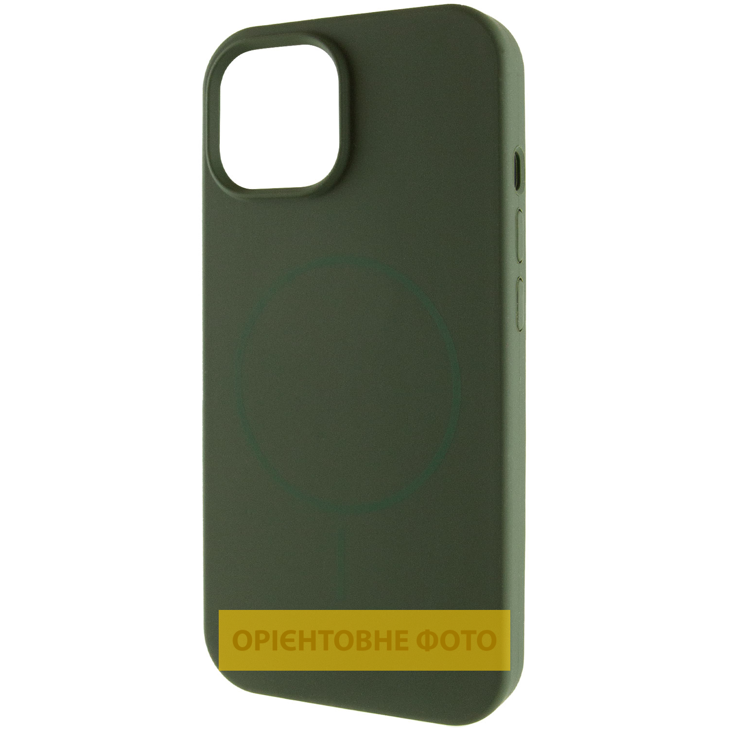 Чохол Silk Full Protective (AA) NO LOGO with Magnetic Fit для Apple iPhone 17 Pro Max (6.9"), Зелений / Cyprus Green, Силікон, купити оптом з доставкою