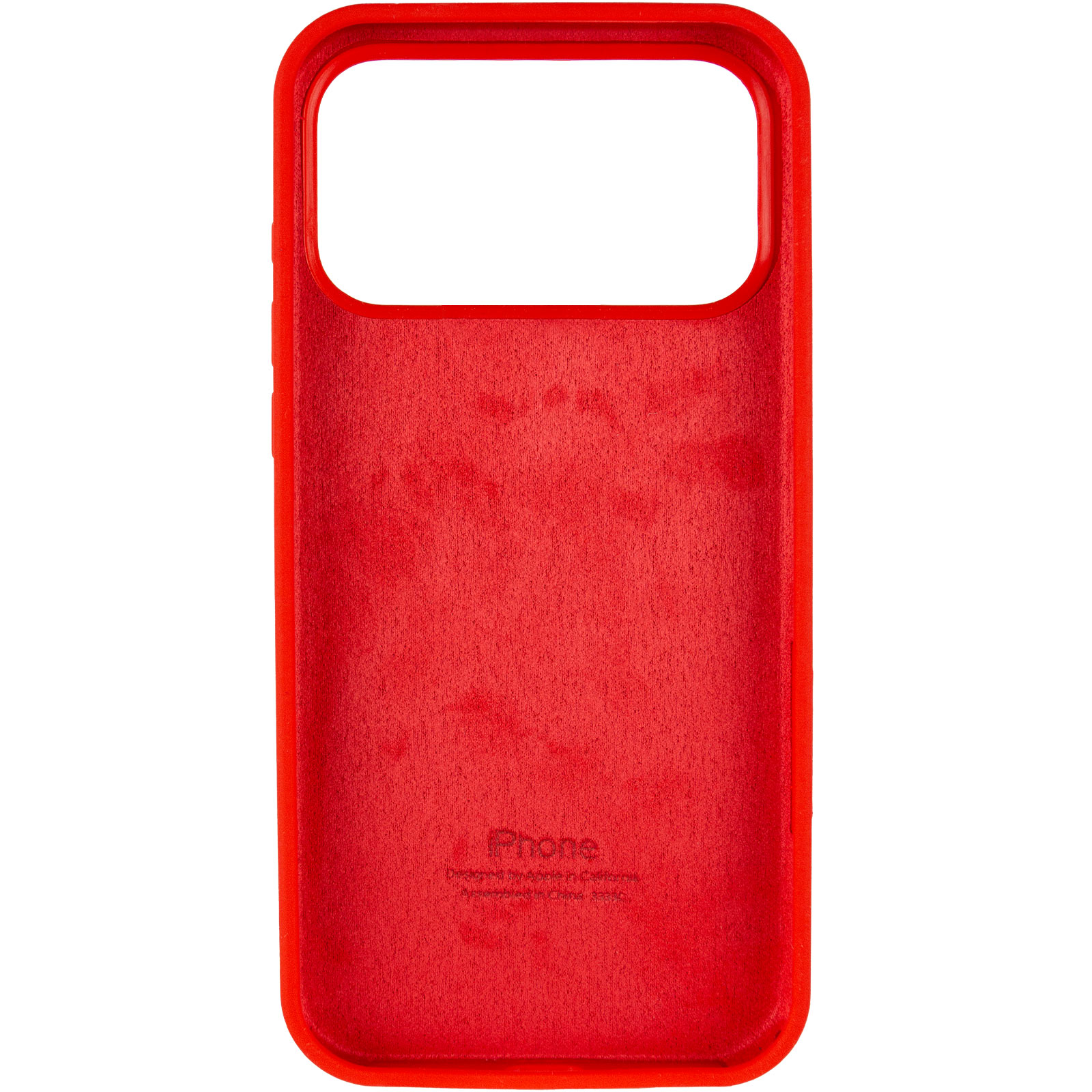 Чохол Silk Full Protective (AA) NO LOGO with Magnetic Fit для Apple iPhone 17 Pro Max (6.9"), Червоний / Red 1, Силікон, купити оптом з доставкою