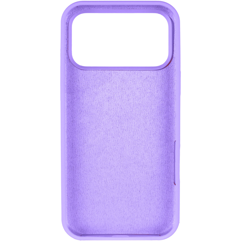 Чохол Silk Full Protective (AA) NO LOGO with Magnetic Fit для Apple iPhone 17 Pro Max (6.9"), Бузковий / Dasheen 1, Силікон, купити оптом з доставкою