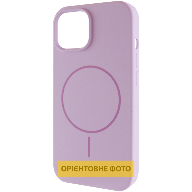 Чохол Silk Full Protective (AA) NO LOGO with Magnetic Fit для Apple iPhone 17 Pro Max (6.9"), Бузковий / Lilac, Силікон, купити оптом з доставкою