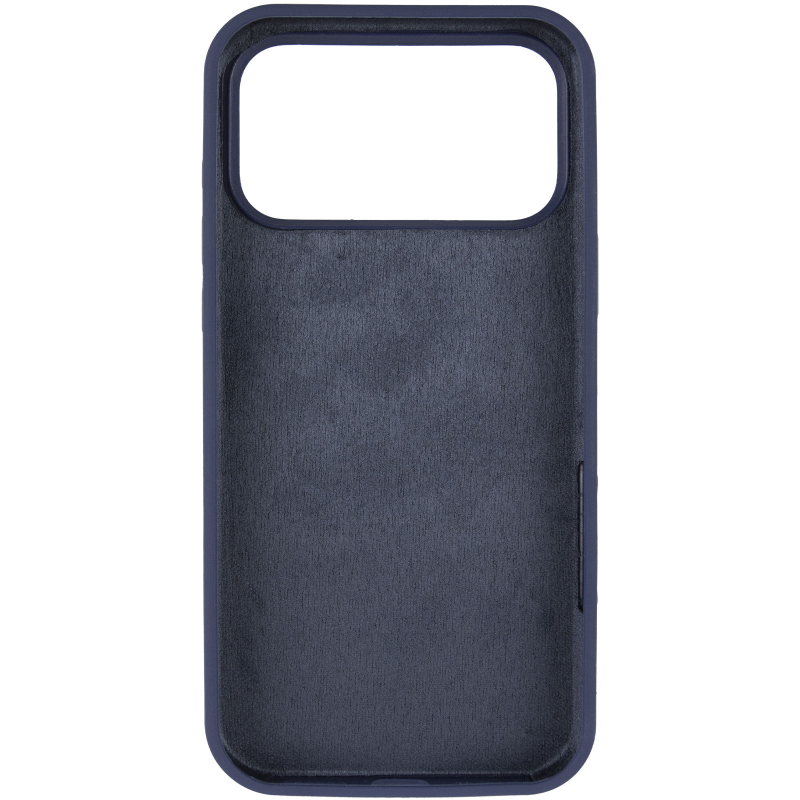 Чохол Silk Full Protective (AA) NO LOGO with Magnetic Fit для Apple iPhone 17 Pro Max (6.9"), Темно-синій / Midnight blue 1, Силікон, купити оптом з доставкою