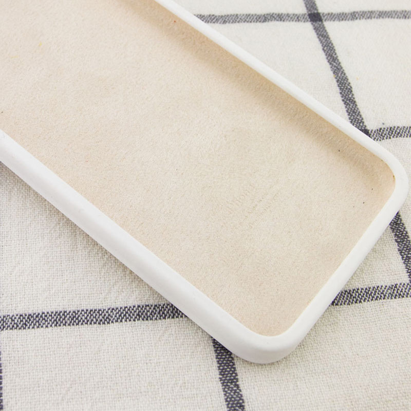 Чехол Silk Square Full Camera Protective (AA) NO LOGO для Apple iPhone 7/8/SE (2020) (4.7"), Белый / White 2, Силикон, купить оптом с доставкой