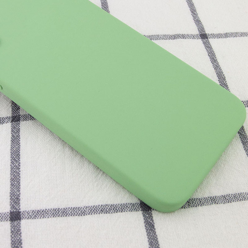 Чехол Silk Square Full Camera Protective (AA) NO LOGO для Apple iPhone 7/8/SE (2020) (4.7"), Мятный / Mint 1, Силикон, купить оптом с доставкой