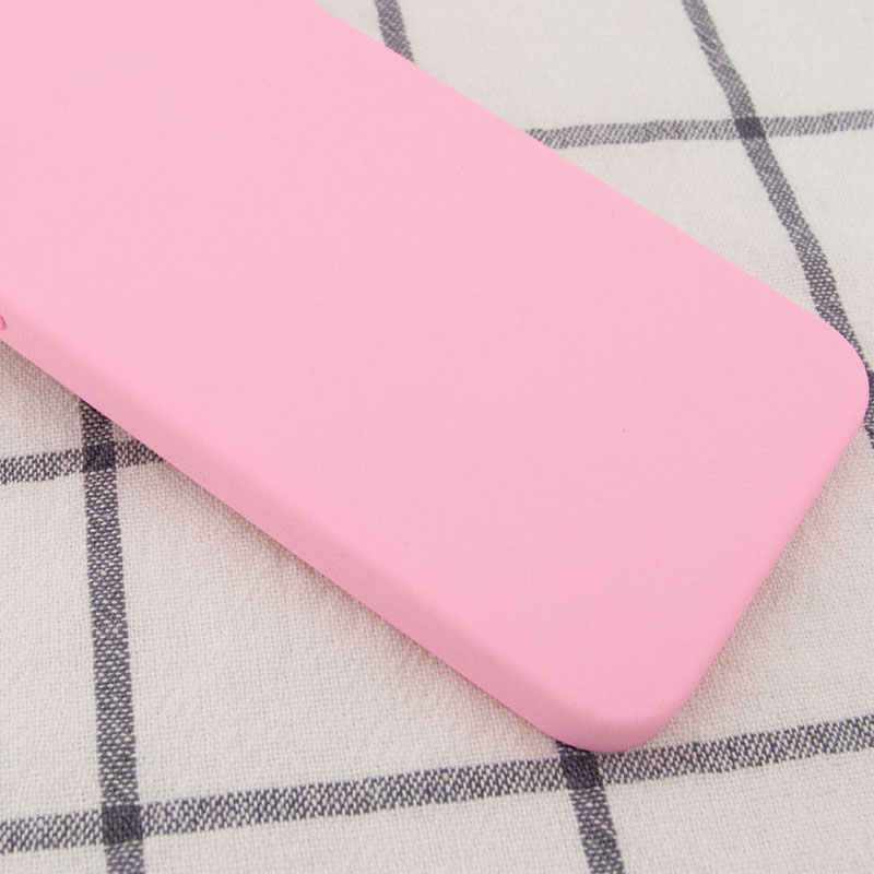 Чехол Silk Square Full Camera Protective (AA) NO LOGO для Apple iPhone 7/8/SE (2020) (4.7"), Розовый / Light pink 1, Силикон, купить оптом с доставкой