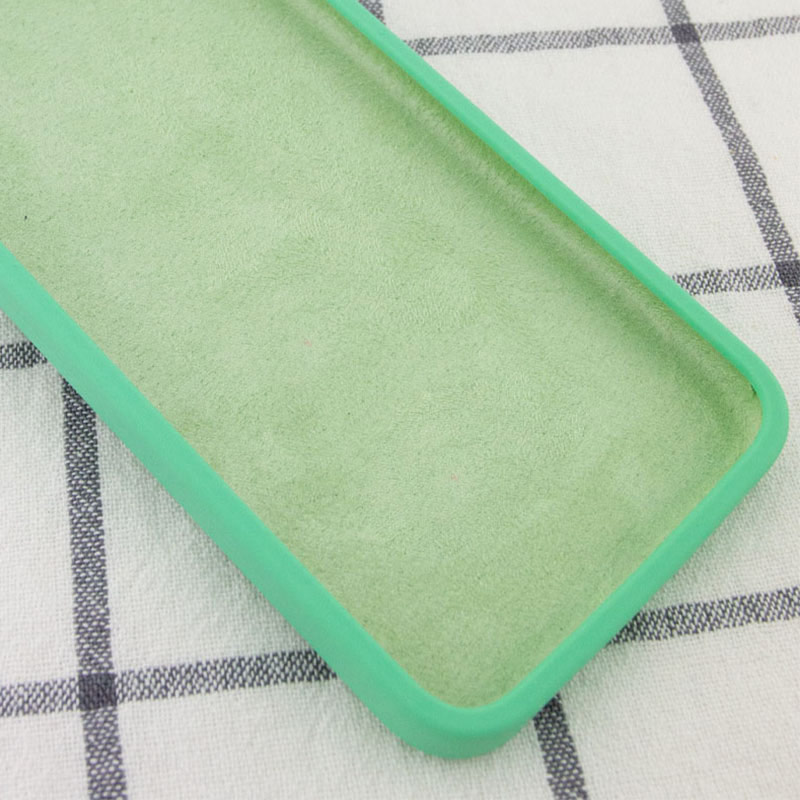 Чохол Silk Square Full Camera Protective (AA) NO LOGO для Apple iPhone 7 plus/8 plus (5.5"), Зелений / Spearmint 2, Силікон, купити оптом з доставкою