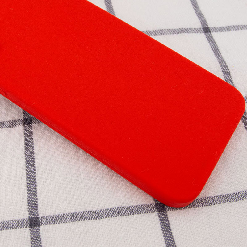 Чохол Silk Square Full Camera Protective (AA) NO LOGO для Apple iPhone 7 plus/8 plus (5.5"), Червоний / Red 1, Силікон, купити оптом з доставкою