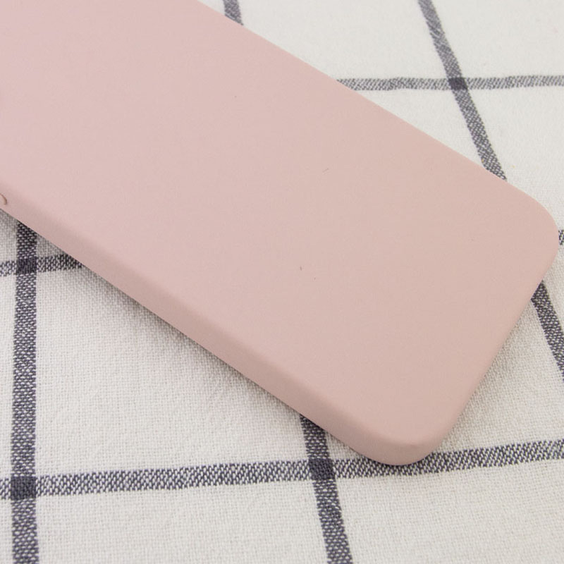 Чохол Silk Square Full Camera Protective (AA) NO LOGO для Apple iPhone 7 plus/8 plus (5.5"), Рожевий / Pink Sand 1, Силікон, купити оптом з доставкою