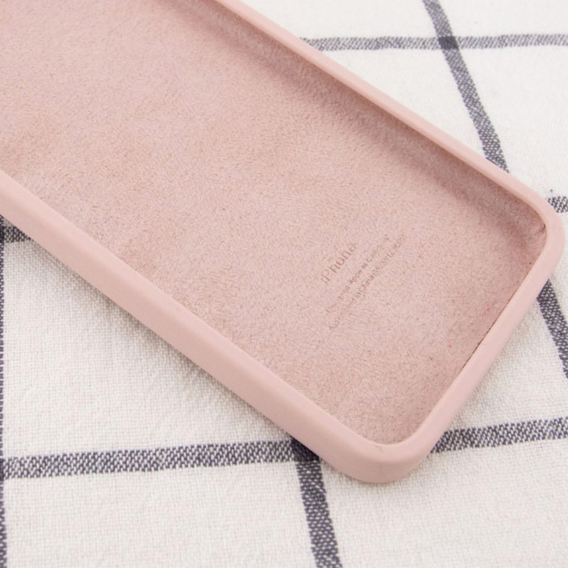 Чохол Silk Square Full Camera Protective (AA) NO LOGO для Apple iPhone 7 plus/8 plus (5.5"), Рожевий / Pink Sand 2, Силікон, купити оптом з доставкою