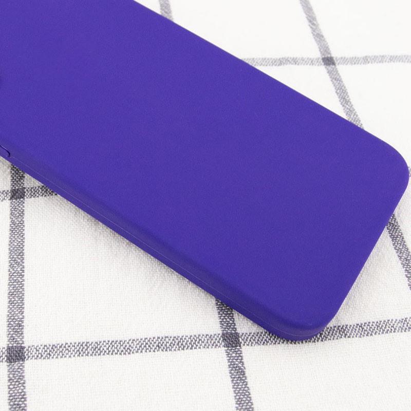 Чохол Silk Square Full Camera Protective (AA) NO LOGO для Apple iPhone 7 plus/8 plus (5.5"), Фіолетовий / Ultra Violet 1, Силікон, купити оптом з доставкою