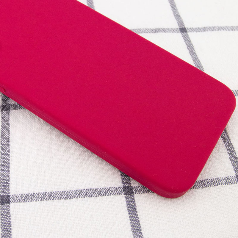Чехол Silk Square Full Camera Protective (AA) NO LOGO для Apple iPhone 11 Pro (5.8"), Красный / Rose Red 1, Силикон, купить оптом с доставкой