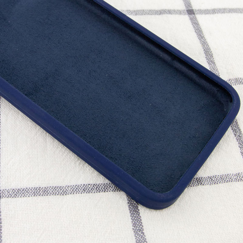 Чехол Silk Square Full Camera Protective (AA) NO LOGO для Apple iPhone 11 Pro (5.8"), Темно-синий / Midnight blue 2, Силикон, купить оптом с доставкой