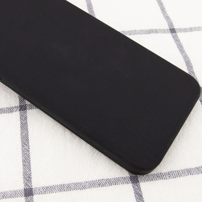 Чехол Silk Square Full Camera Protective (AA) NO LOGO для Apple iPhone 11 Pro (5.8"), Черный / Black 1, Силикон, купить оптом с доставкой
