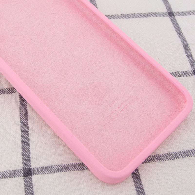 Чехол Silicone Case Square Full Camera Protective (AA) для Apple iPhone 11 (6.1) | Микрофибра на картинке №3