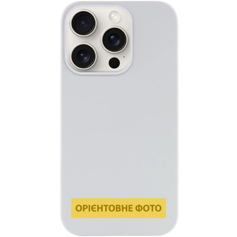 Чохол Silk (AA) NO LOGO with Magnetic Fit для Apple iPhone 17 Pro Max / 18 Pro Max (6.9"), Білий / White, Силікон, купити оптом з доставкою