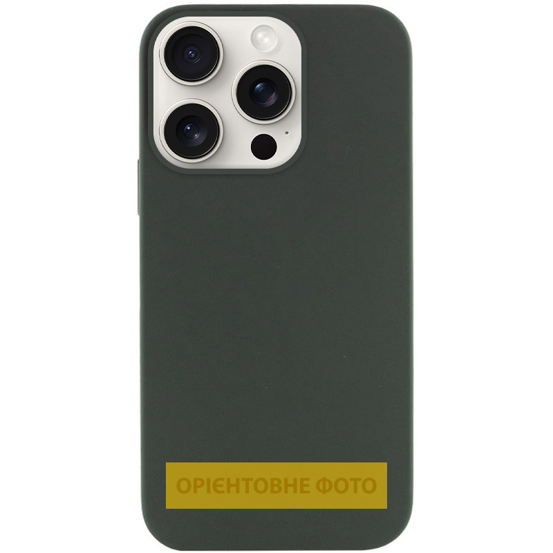 Чохол Silk (AA) NO LOGO with Magnetic Fit для Apple iPhone 17 Pro Max / 18 Pro Max (6.9"), Зелений / Cyprus Green, Силікон, купити оптом з доставкою