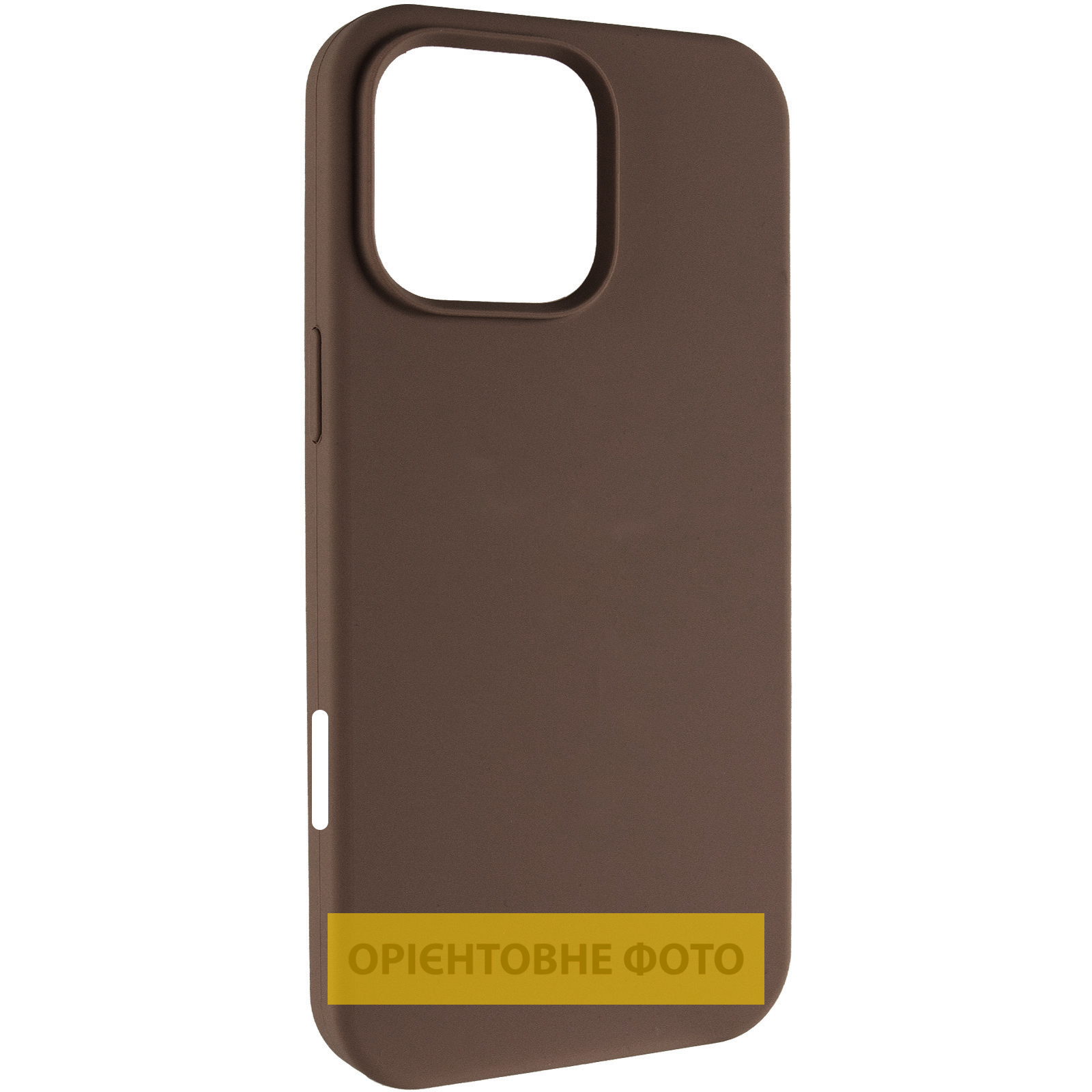 Чохол Silk (AA) NO LOGO with Magnetic Fit для Apple iPhone 17 Pro Max / 18 Pro Max (6.9"), Коричневий / Brown, Силікон, купити оптом з доставкою