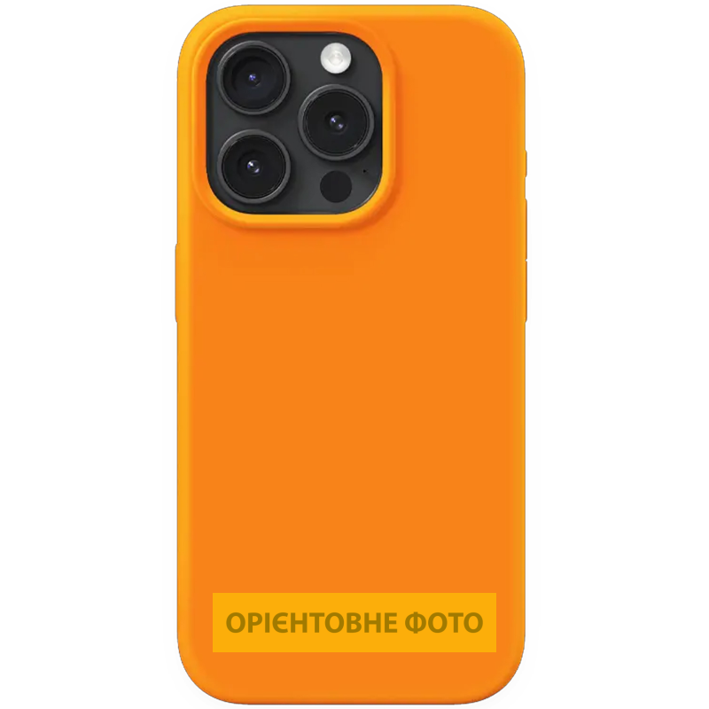 Чохол Silk (AA) NO LOGO with Magnetic Fit для Apple iPhone 17 Pro Max / 18 Pro Max (6.9"), Помаранчевий / Orange, Силікон, купити оптом з доставкою