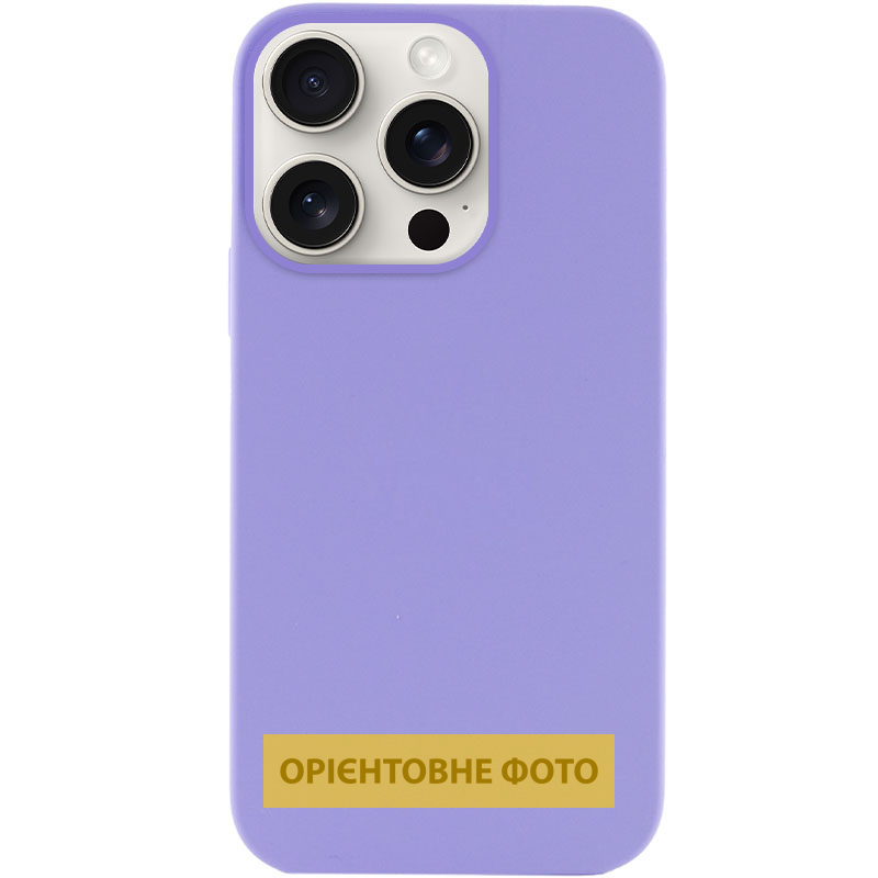 Чохол Silk (AA) NO LOGO with Magnetic Fit для Apple iPhone 17 Pro Max / 18 Pro Max (6.9"), Бузковий / Dasheen, Силікон, купити оптом з доставкою