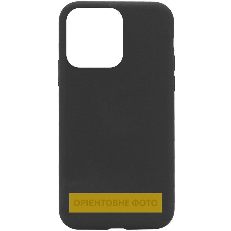 Чохол Silk (AA) NO LOGO with Magnetic Fit для Apple iPhone 17 Pro Max / 18 Pro Max (6.9"), Чорний / Black, Силікон, купити оптом з доставкою