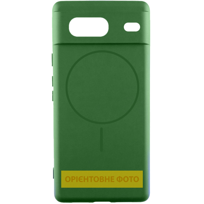 Чехол Silicone Cover Lakshmi Full Camera (AA) для Google Pixel 8a | Микрофибра на картинке №1