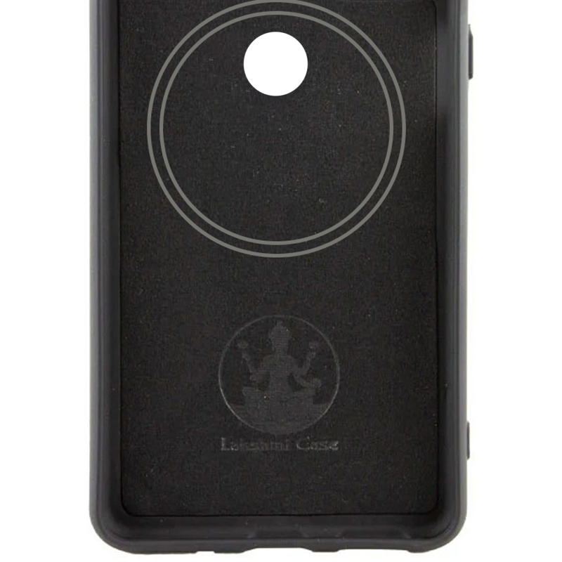 Чохол Silicone Cover Lakshmi Full Camera (AA) with Magnetic Fit для Motorola Edge 50 Ultra, Чорний / Black 1, Силікон, купити оптом з доставкою