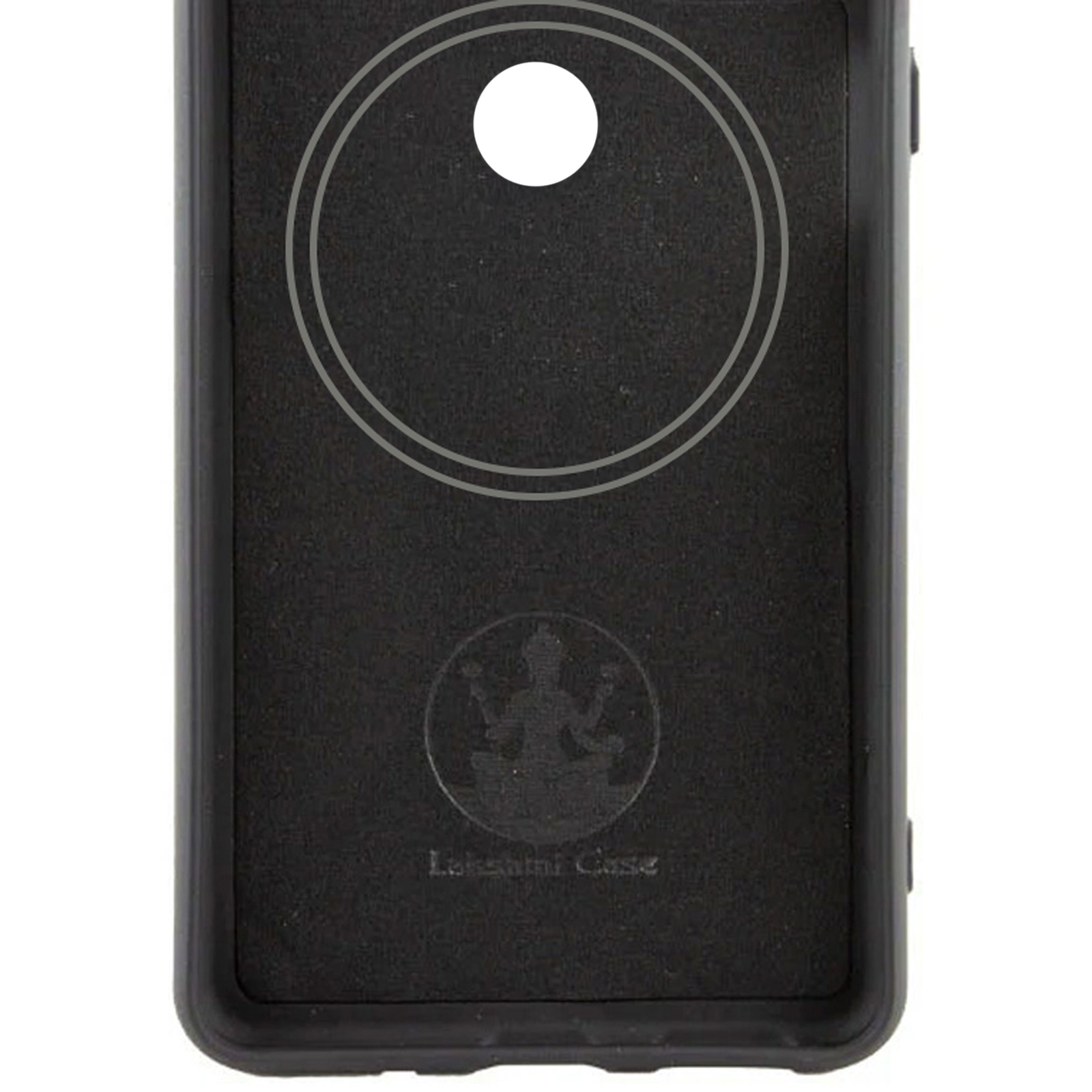 Чохол Silicone Cover Lakshmi Full Camera (AA) with Magnetic Fit для Motorola Edge 50 Ultra, Чорний / Black 1, Силікон, купити оптом з доставкою