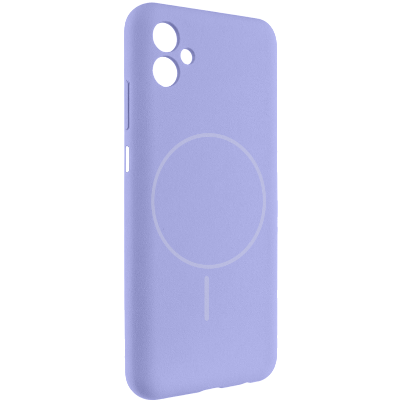 Чехол Silicone Cover Lakshmi Full Camera (AA) with Magnetic Fit для Samsung Galaxy A08 / A07 4G/A07s, Сиреневый / Dasheen, Силикон, купить оптом с доставкой