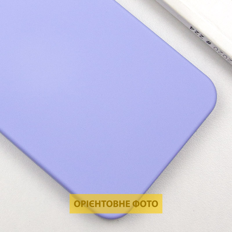 Чехол Silicone Cover Lakshmi Full Camera (AA) with Magnetic Fit для Motorola Edge 60 / 60 Fusion, Сиреневый / Dasheen 3, Силикон, купить оптом с доставкой