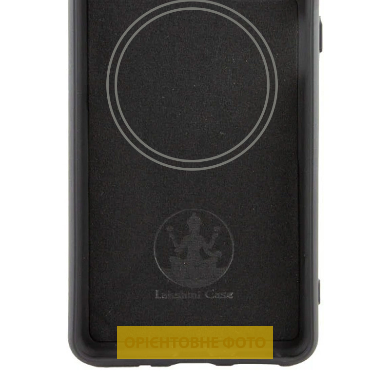 Чехол Silicone Cover Lakshmi Full Camera (AA) with Magnetic Fit для Motorola Edge 60 / 60 Fusion, Черный / Black 1, Силикон, купить оптом с доставкой